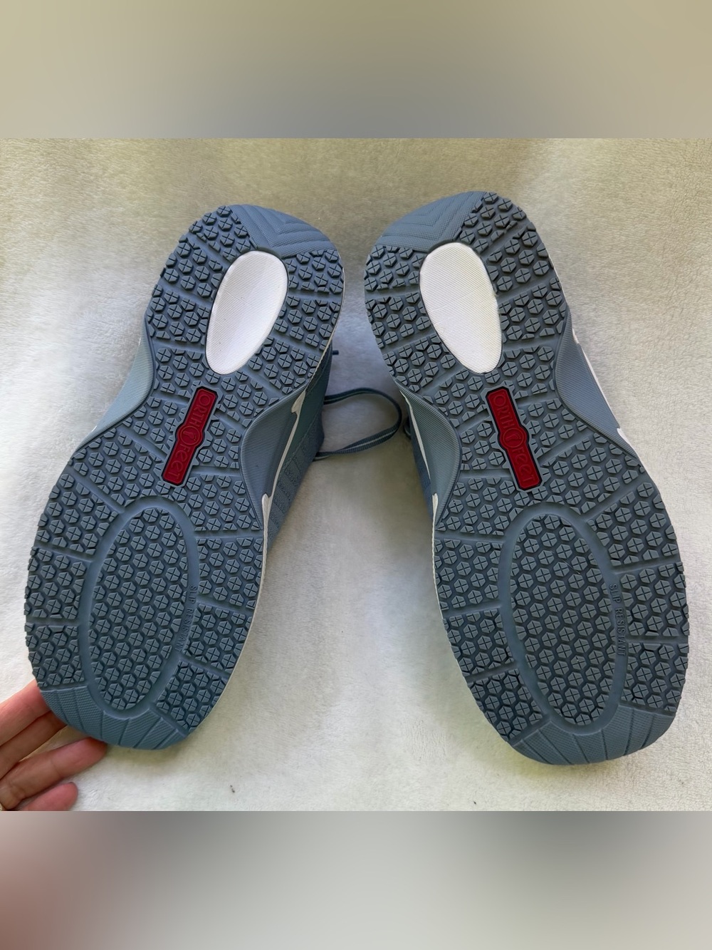 Orthofeet Kita Hands Free Athletic Orthotic Sneakers Size 10 Women’s Blue Gray - Picture 10 of 15